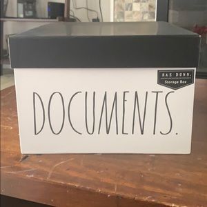 Rae Dunn Storage Box